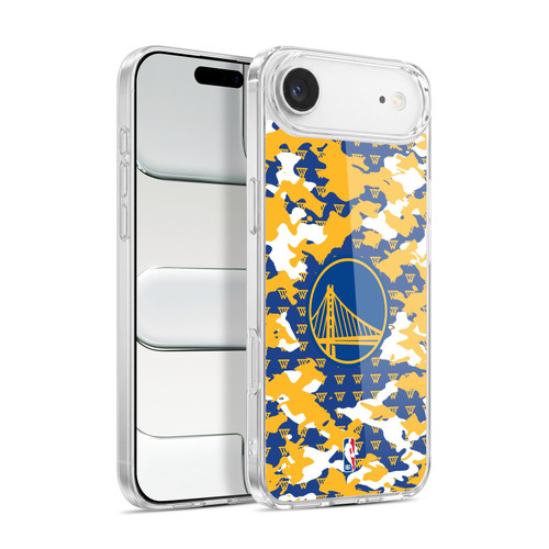 NBA Golden State Warriors Camouflage Soft Gel Case for Apple iPhone 17 Air
