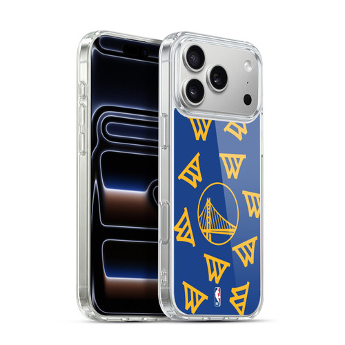 NBA Golden State Warriors Patterns Soft Gel Case for Apple iPhone 17 Pro Max