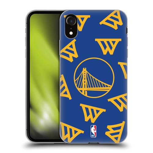 NBA Golden State Warriors Patterns Soft Gel Case for Apple iPhone XR