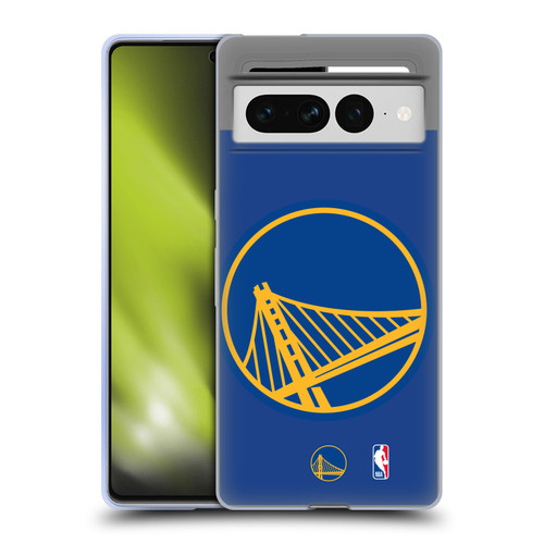 NBA Golden State Warriors Oversized Soft Gel Case for Google Pixel 7 Pro
