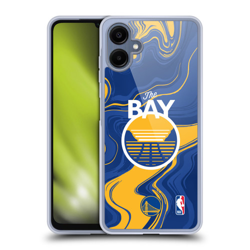 NBA Golden State Warriors Marble Agates Soft Gel Case for Samsung Galaxy A06 4G