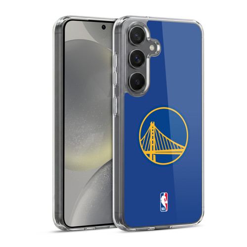 NBA Golden State Warriors Plain Soft Gel Case for Samsung Galaxy S24 5G & MagSafe