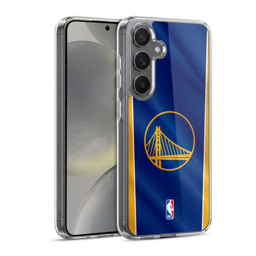 NBA Golden State Warriors Vertical Banner Soft Gel Case for Samsung Galaxy S24 5G & MagSafe