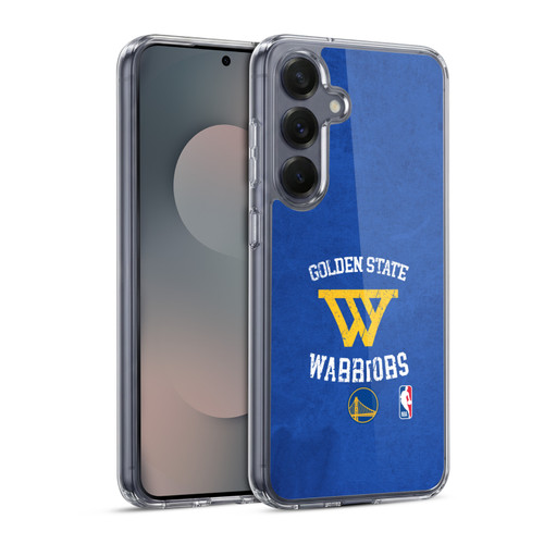 NBA Golden State Warriors Distressed Soft Gel Case for Samsung Galaxy S25 & MagSafe