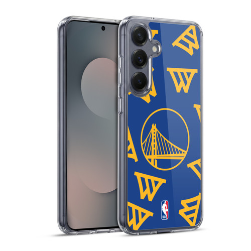 NBA Golden State Warriors Patterns Soft Gel Case for Samsung Galaxy S25+ & MagSafe