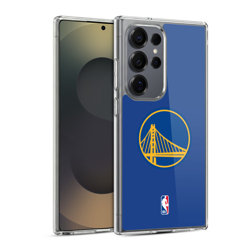 NBA Golden State Warriors Plain Soft Gel Case for Samsung Galaxy S25 Ultra & MagSafe