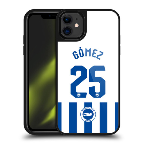 Brighton & Hove Albion F.C 2025/26 Players Home Kit Diego Gómez Gel Armour Case For Apple iPhone 11