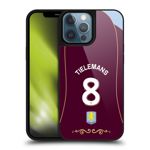 Aston Villa Football Club 2025/26 Players Home Kit 1st Group Youri Tielemans Gel Armour Case For Apple iPhone 13 Pro Max