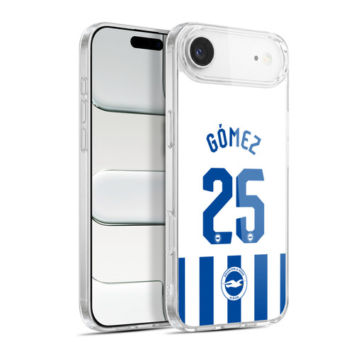 Brighton & Hove Albion F.C 2025/26 Players Home Kit Diego Gómez Soft Gel Case for Apple iPhone 17 Air