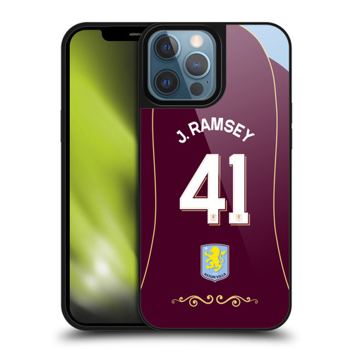 Aston Villa Football Club 2025/26 Players Home Kit 2nd Group Donyell Malen Gel Armour Case For Apple iPhone 13 Pro Max