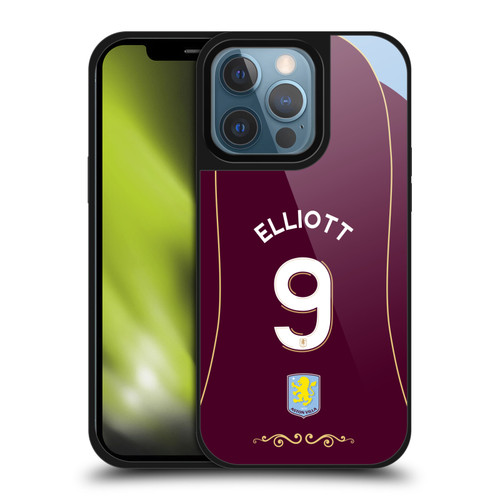Aston Villa Football Club 2025/26 Players Home Kit 2nd Group Harvey Elliott Gel Armour Case For Apple iPhone 13 Pro