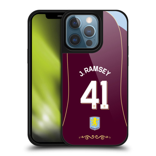 Aston Villa Football Club 2025/26 Players Home Kit 2nd Group Donyell Malen Gel Armour Case For Apple iPhone 13 Pro
