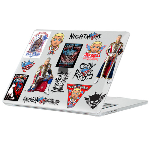 WWE Cody Rhodes Icons Clear Hard Crystal Armour Laptop Case for Apple MacBook Air 13.6" M2 A2681/M3 A3113/M4 A3240 2022/2024/2025