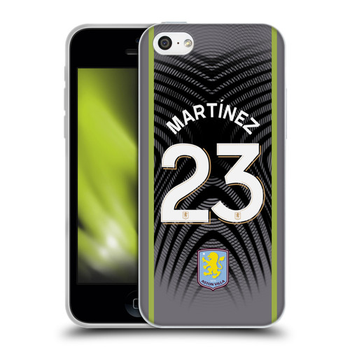 Aston Villa Football Club 2025/26 Players Home Kit 1st Group Emiliano Martínez Soft Gel Case for Apple iPhone 5c