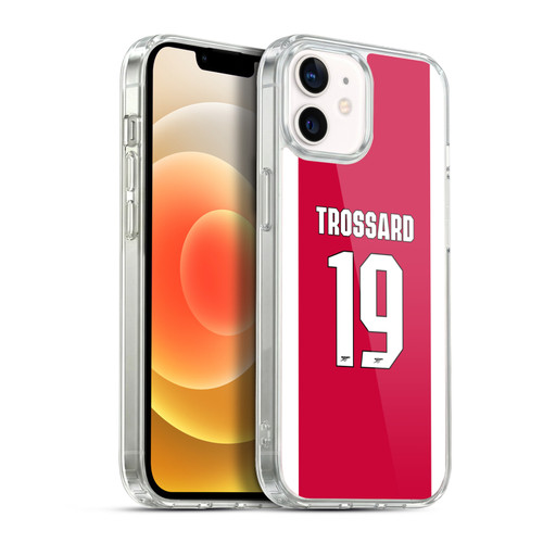 Arsenal FC 2025/26 Players Home Kit 1st Group Leandro Trossard Soft Gel Case for Apple iPhone 12 / iPhone 12 Pro & MagSafe
