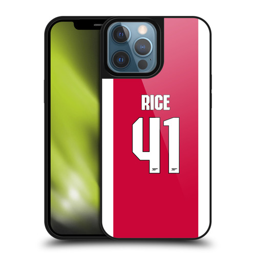 Arsenal FC 2025/26 Players Home Kit 1st Group Declan Rice Gel Armour Case For Apple iPhone 13 Pro Max