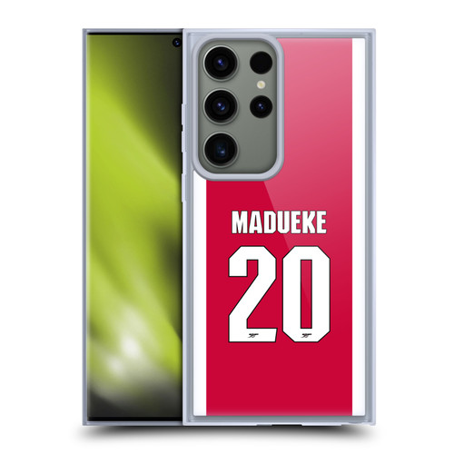Arsenal FC 2025/26 Players Home Kit 1st Group Noni Madueke Soft Gel Case for Samsung Galaxy S23 Ultra 5G