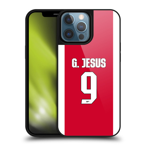 Arsenal FC 2025/26 Players Home Kit 2nd Group Gabriel Jesus Gel Armour Case For Apple iPhone 13 Pro Max