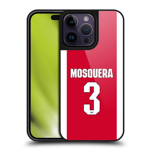 Arsenal FC 2025/26 Players Home Kit 2nd Group Cristhian Mosquera Gel Armour Case For Apple iPhone 14 Pro Max