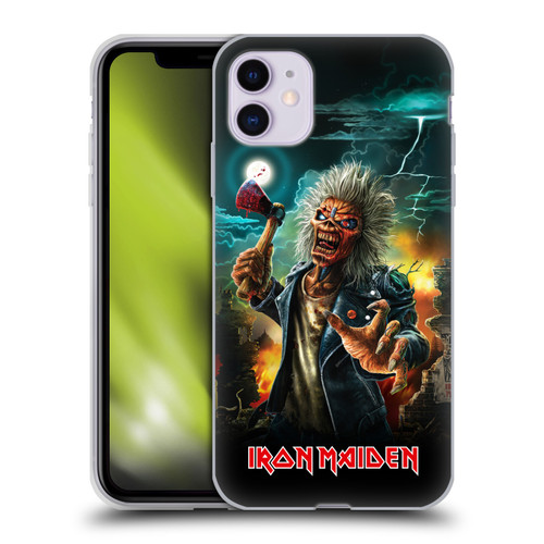 Iron Maiden Key Art Run For Your Lives Soft Gel Case for Apple iPhone 11