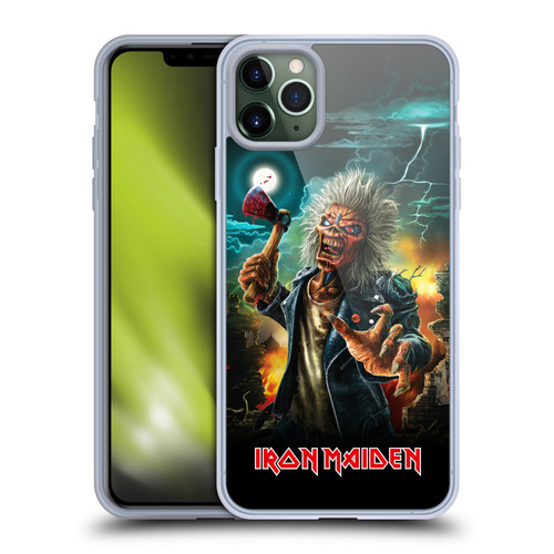 Iron Maiden Key Art Run For Your Lives Soft Gel Case for Apple iPhone 11 Pro Max