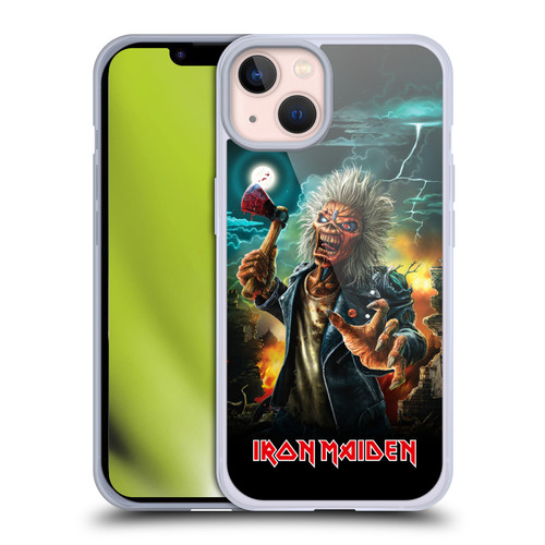 Iron Maiden Key Art Run For Your Lives Soft Gel Case for Apple iPhone 13