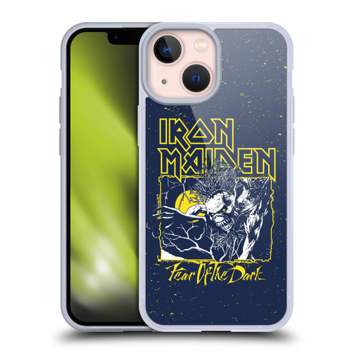 Iron Maiden Key Art FOTD Distressed Soft Gel Case for Apple iPhone 13 Mini