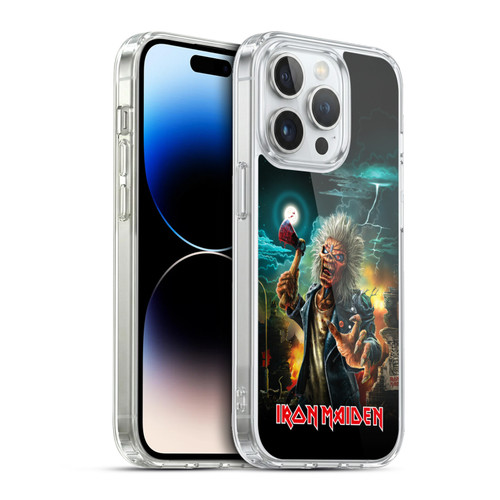 Iron Maiden Key Art Run For Your Lives Soft Gel Case for Apple iPhone 13 Pro & MagSafe