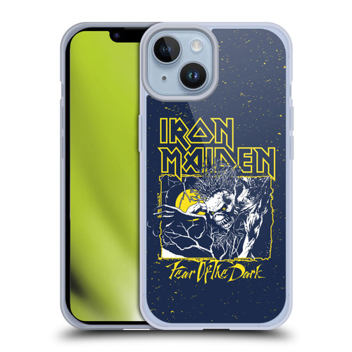 Iron Maiden Key Art FOTD Distressed Soft Gel Case for Apple iPhone 14