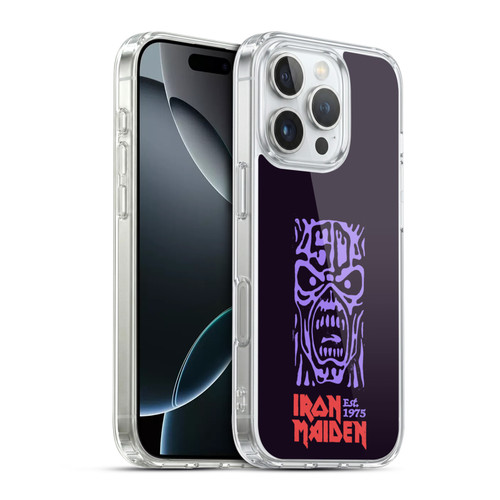 Iron Maiden Key Art Logo Soft Gel Case for Apple iPhone 16 Pro & MagSafe