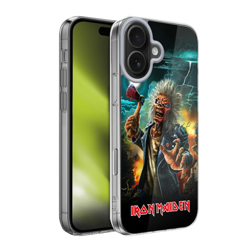 Iron Maiden Key Art Run For Your Lives Soft Gel Case for Apple iPhone 17
