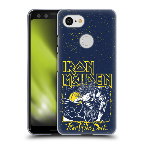 Iron Maiden Key Art FOTD Distressed Soft Gel Case for Google Pixel 3