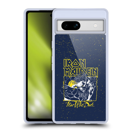 Iron Maiden Key Art FOTD Distressed Soft Gel Case for Google Pixel 7a