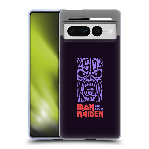 Iron Maiden Key Art Logo Soft Gel Case for Google Pixel 7 Pro