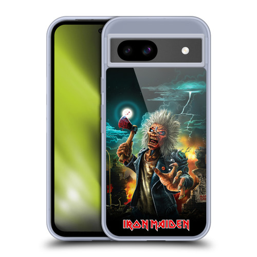 Iron Maiden Key Art Run For Your Lives Soft Gel Case for Google Pixel 8a