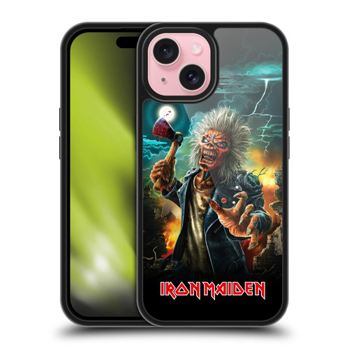 Iron Maiden Key Art Run For Your Lives Gel Armour Case For Apple iPhone 15