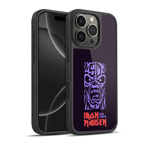 Iron Maiden Key Art Logo Gel Armour Case For Apple iPhone 16 Pro