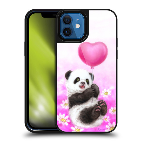 Kayomi Harai Graphic Art Panda Balloon Gel Armour Case For Apple iPhone 12 / iPhone 12 Pro
