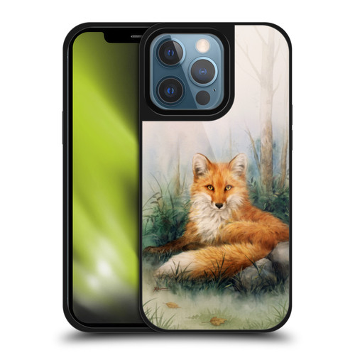 Kayomi Harai Graphic Art Woodland Beauty Fox Gel Armour Case For Apple iPhone 13 Pro