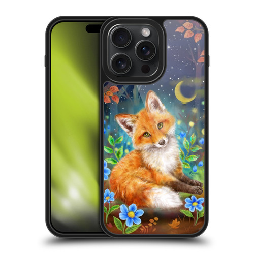 Kayomi Harai Graphic Art Dreamy Night Fox Gel Armour Case For Apple iPhone 15 Pro Max