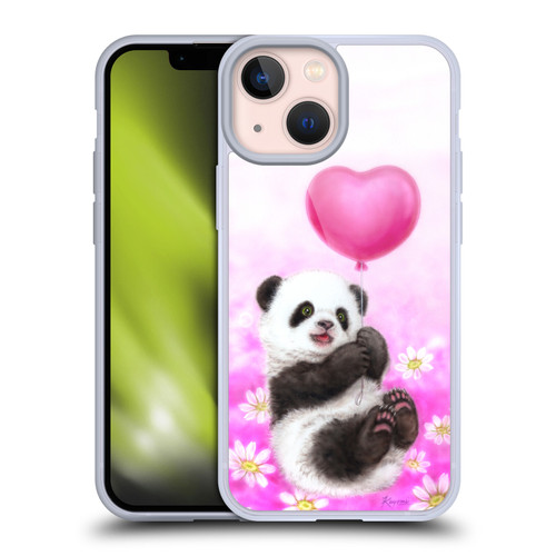 Kayomi Harai Graphic Art Panda Balloon Soft Gel Case for Apple iPhone 13 Mini & MagSafe