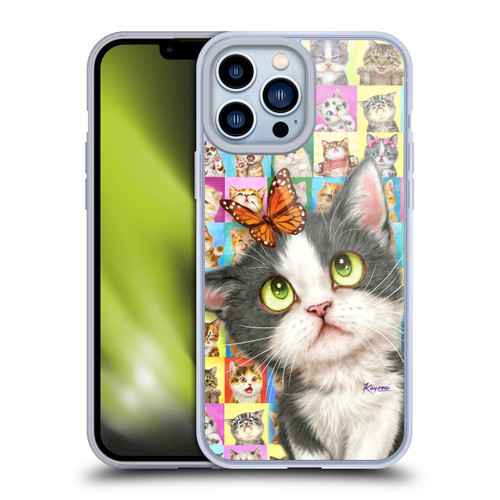 Kayomi Harai Graphic Art Cats Puzzle Soft Gel Case for Apple iPhone 13 Pro Max & MagSafe