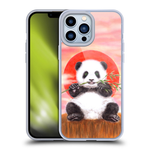 Kayomi Harai Graphic Art Panda Dawn Soft Gel Case for Apple iPhone 13 Pro Max