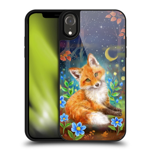 Kayomi Harai Graphic Art Dreamy Night Fox Gel Armour Case For Apple iPhone XR