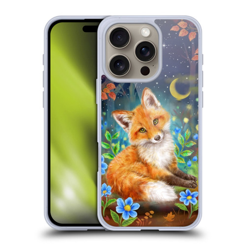 Kayomi Harai Graphic Art Dreamy Night Fox Soft Gel Case for Apple iPhone 16 Pro & MagSafe