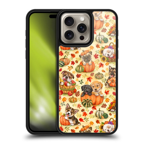 Kayomi Harai Magical Fantasy Harvest Puppies Pattern Gel Armour Case For Apple iPhone 16 Pro Max