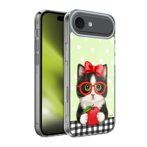 Kayomi Harai Graphic Art Teacher Cat With Apple Soft Gel Case for Apple iPhone 17 Air