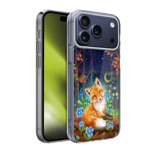 Kayomi Harai Graphic Art Dreamy Night Fox Soft Gel Case for Apple iPhone 17 Pro Max