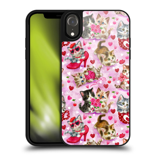 Kayomi Harai Magical Fantasy Hugs & Kisses Kittens Pattern Gel Armour Case For Apple iPhone XR