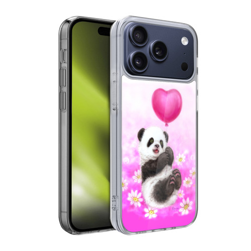 Kayomi Harai Graphic Art Panda Balloon Soft Gel Case for Apple iPhone 17 Pro